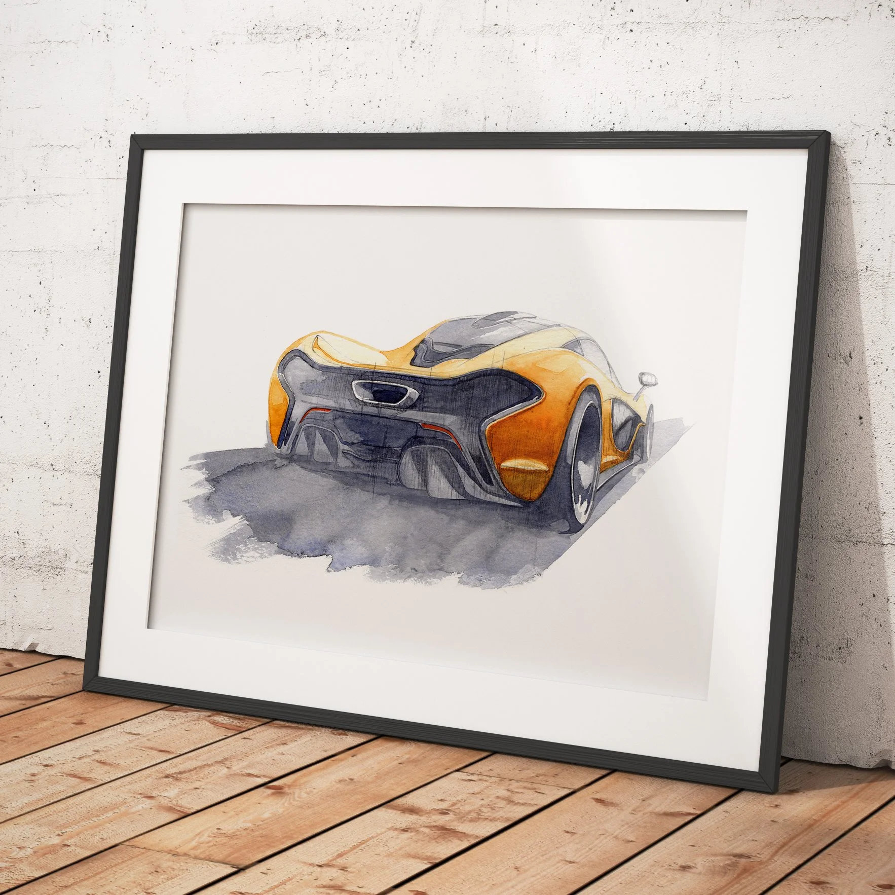 その他 MCLAREN PAULS MODELS ART 12/1 McLaren+P1+Framed.jpg?format=1000w